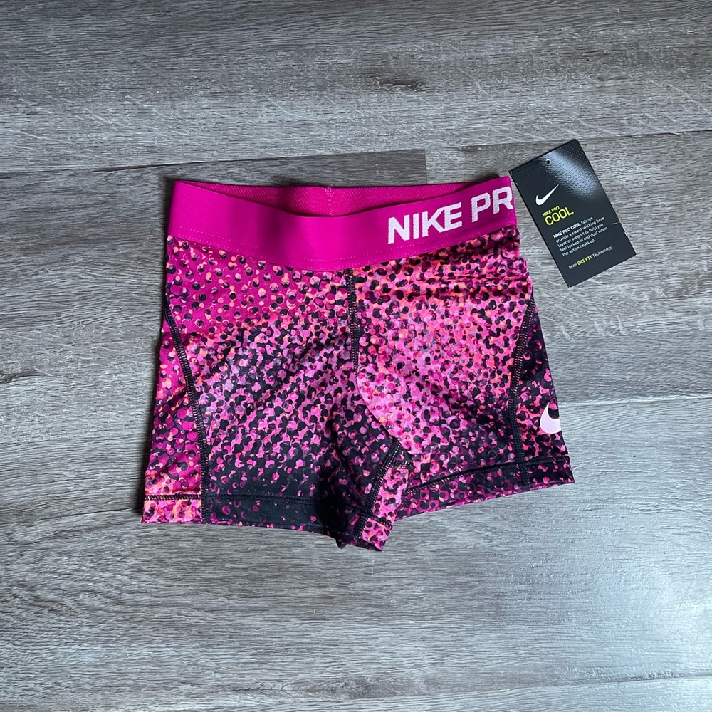 Two size small Nike girl shorts.